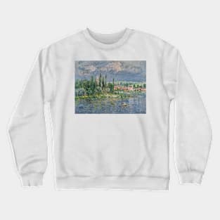 Vetheuil by Claude Monet Crewneck Sweatshirt